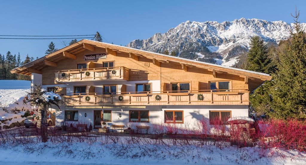 Pension Aloisia Scheffau am Wilden Kaiser Bagian luar foto