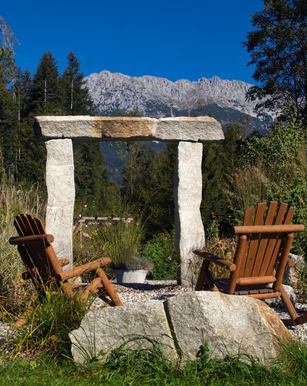 Pension Aloisia Scheffau am Wilden Kaiser Bagian luar foto