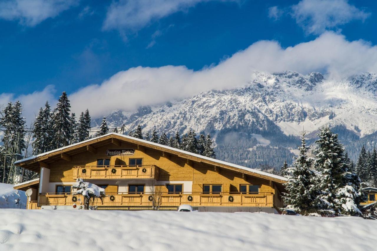Pension Aloisia Scheffau am Wilden Kaiser Bagian luar foto